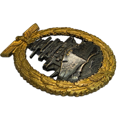 German Kreigsmarine High Seas Fleet Badge By Schwerin 