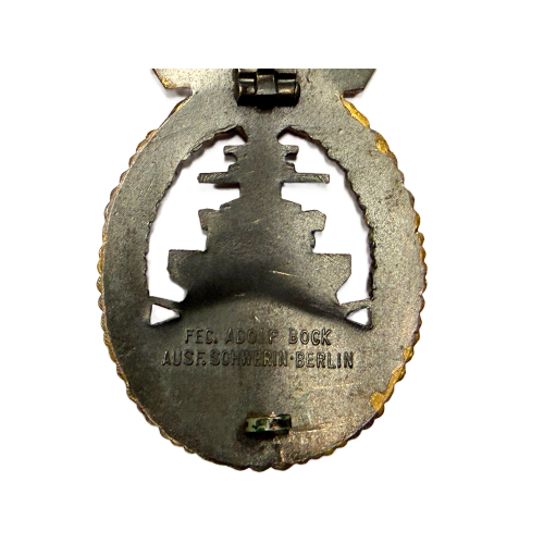 German Kreigsmarine High Seas Fleet Badge By Schwerin for Sale