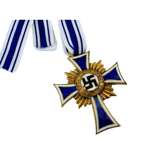 German The Cross of Honor of the German Mother 1st Class Recognition For Eight or More Children (Original) - Photo 2