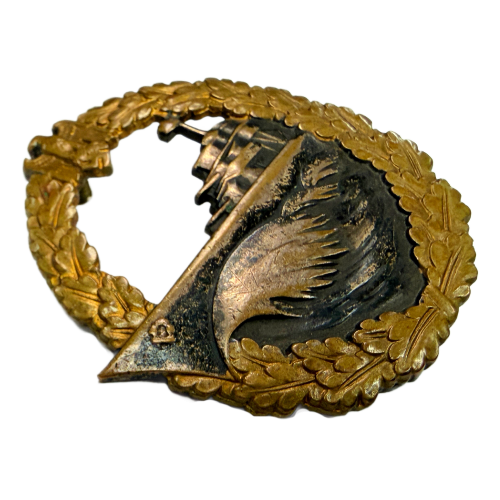 WW2 German Kreigsmarine Destroyer Badge By Schwerin 