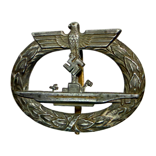 Original WW2 German Kreigsmarine U-Boat war Badge 