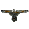 German Waffen SS Visor Cap Eagle Marked SS 475/42 RZM By Ferdinand Wagner For Sale