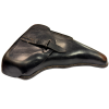 WW2 German P.38 Pistol jmo 1944 WaA204, P38 Marked Hard-Shell Brown Leather Holster 