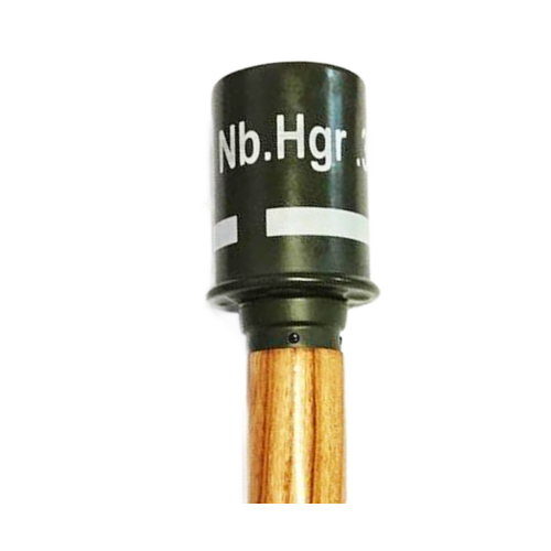 WW2 German M39 “Potato Masher” Stick Smoke Grenade with Wooden Handle Inert (Reproduction) - Photo 2