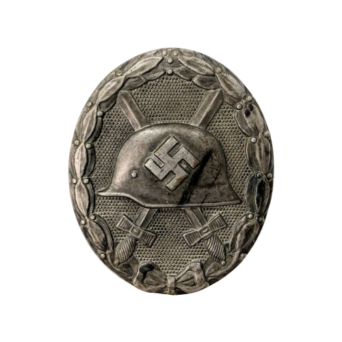 WW2 Original German Wound Badge In Silver by Hauptmunzamt Wien