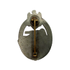 WW2 German Panzer Assault Tank Badge by Hermann Aurich in Bronze Grade