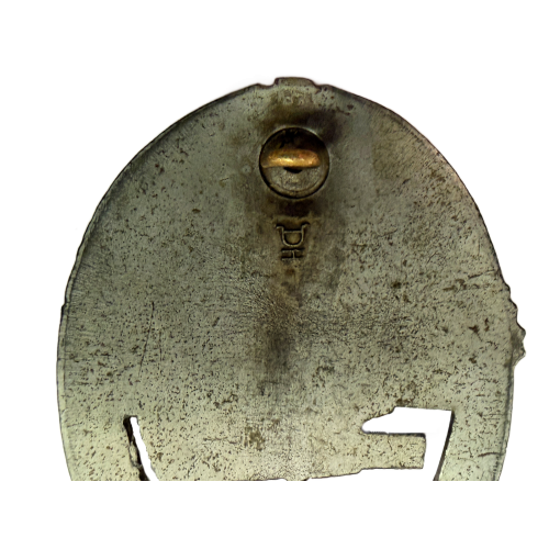 WW2 German Panzer Assault Tank Badge by Hermann Aurich in Bronze Grade (Original) - Photo 4