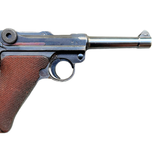 WWII  German 1940 P.08 Luger 42 Code Mauser Cal 9mm Pistol 
