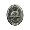 German 1939 Wound Badge In Silver Marked L/53 by Hymmen & Co.  for Sale