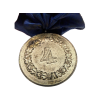 German Luftwaffe Parade Mounted Heer 4 Year Long Service Award with Ribbon (Original)  - Photo 4