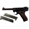 WW2 Finnish VKT Valmet L-35 Lahti Caliber 9mm Pistol with Marked SA Leather Military Holster Rig (Original) - Photo 3