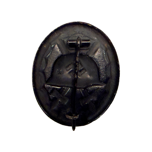 Original German Wound Badge Black by Werner Redo