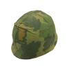 Vietnam War US M1 Army Infantry Combat Helmet W/ Steinberg Liner and Mitchell Camo Cover