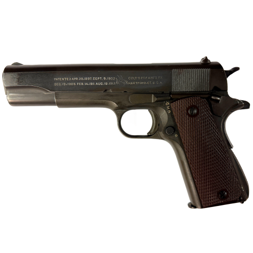 WW2 Original US Army Colt M1911a1 1944 Cal.45 acp Matching Semi-Auto Service Pistol