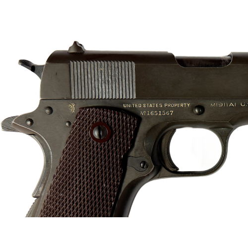 WW2 US Army Colt M1911a1 1944 Cal.45 acp Matching Semi-Auto Service Pistol