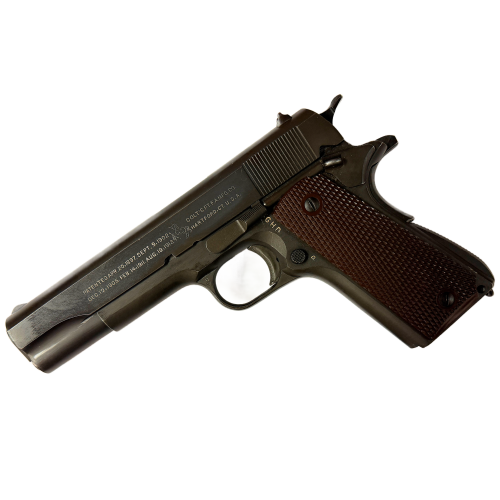 WW2 US Army Colt M1911a1 1944 Cal.45 acp Matching Semi-Auto Service Pistol (Original) - Photo 10