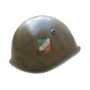 WW2 German Third Reich Italian M33 SS Double Decal Military Helmet