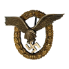 WW2 German Luftwaffe Pilots Badge By C.E. Juncker for Sale