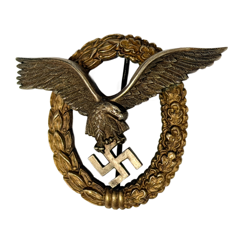 WW2 German Luftwaffe Pilots Badge By C.E. Juncker for Sale