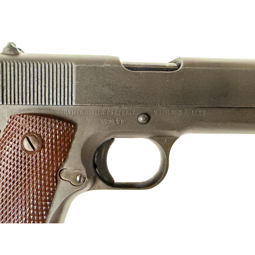 WW2 US Army Remington Rand M1911A1 1944 Cal.45 acp Matching Semi-Auto Military Service Pistol (Original) - Photo 7
