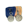 German Parade Mounted 4 Year Long Service Award With Eagle Luftwaffe And Entry into Austria Medal