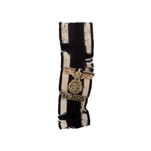 German Iron Cross 2nd Class 1939 Spange with WW1 Ribbon 