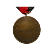 German Entry Into Sudetenland Commemorative Bronze Medal of 1st October 1939 And Prague Castle Bar and Ribbon