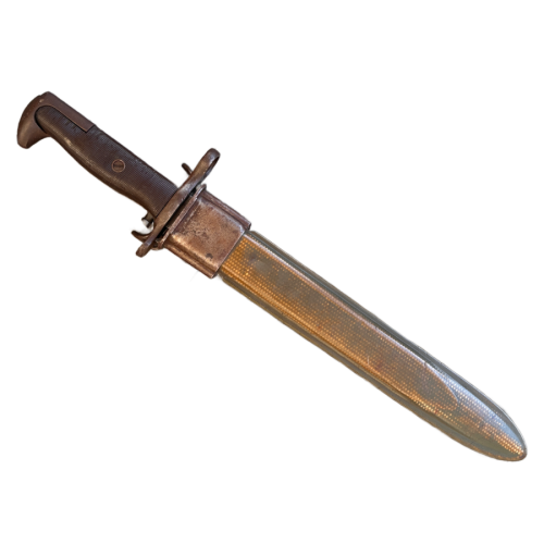 WW2 US M1 Garand Bayonet & Scabbard By American Fork Poe 