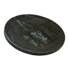 German NSDAP 1935 National Party Day Badge (Reichsparteitagabzeichen) by Fechler Bernsbach. 