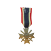 Original German War Merit Cross With Swords 2nd Class & Ribbon By Moritz Hhausch