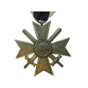 WW2 German War Merit Cross With Swords 2nd Class & Ribbon By Moritz Hhausch (Original) - Photo 4