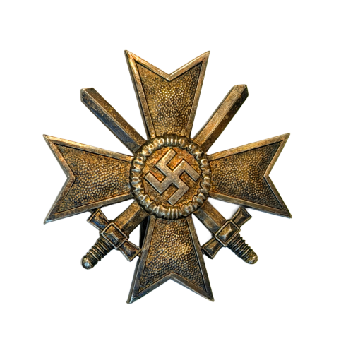 Original WW2 German War Merit Cross With Swords 1st Class By Deschler & Sohn 