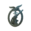 WW2 Original German Third Reich Luftwaffe Flak Artillery Badge