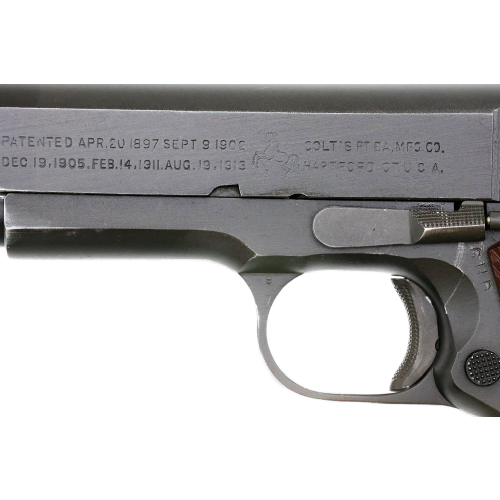 Original WW2 US 1943 Colt M1911A1 Cal.45 acp Matching Semi-Auto Military Service Pistol