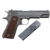WW2 US 1943 Colt M1911A1 Cal.45 acp Matching Semi-Auto Military Service Pistol & Byot Holster For Sale