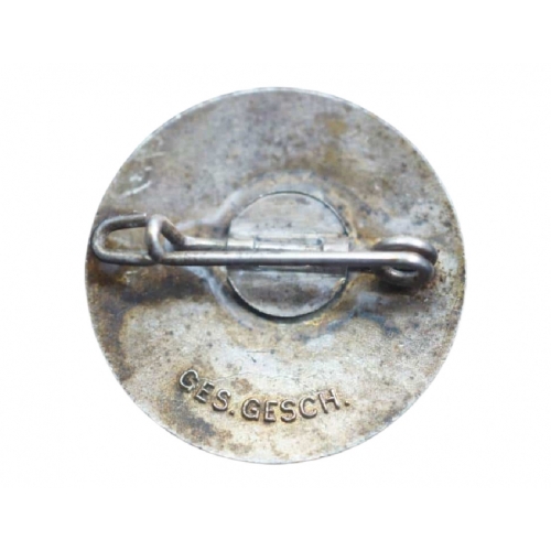 German Danziger Luftschutzbund Air Defence Badge (Original) - Photo 2