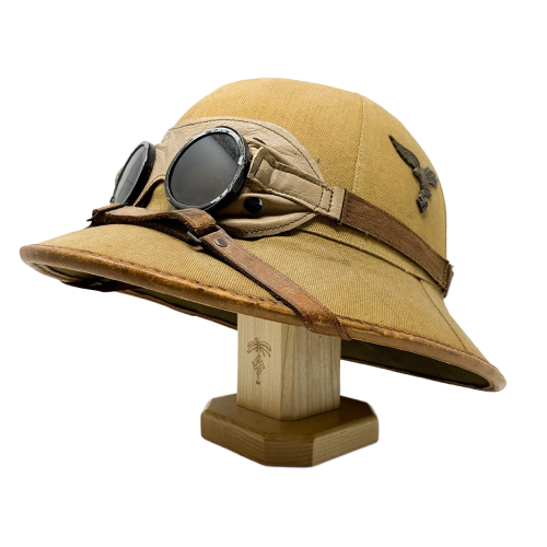Light Oak Laser Engraved Hardwood Pulpit Style Helmet/Visor Display Stand with Adjustible Shaper/Stretcher Insert 