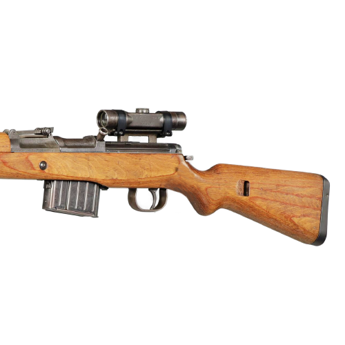WW2 German Walther ac45 Code K43 Semi-Automatic Sniper Rifle with ZF4 Scope for Sale