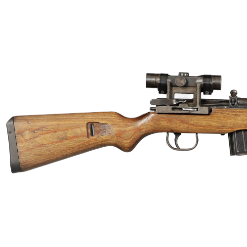 World War II German Walther ac/45 Code K43 Semi-Automatic Sniper Rifle with ZF4 Scope (Original) - Photo 6