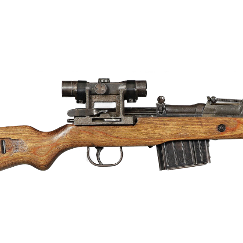 World War II German Walther ac/45 Code K43 Semi-Automatic Sniper Rifle with ZF4 Scope (Original) - Photo 8