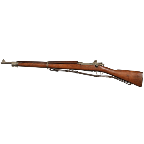 Original U.S. 1943 Remington Model 1903-A3 Bolt Action Caliber 30-06 Rifle with Bayonet & leather sling