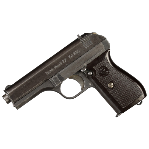 World War II German Occupation CZ Model 27 Semi-Automatic Pistol with Holster (Original)  - Photo 7