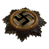 WW2 German Cross (Deutsches Kreuz) in Gold Award Metal Badge By Otto Klein & Co. (Original) - Photo 6