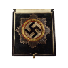 WW2 German Cross Deutsches Kreuz in Gold Award Metal Badge By Otto Klein & Co.