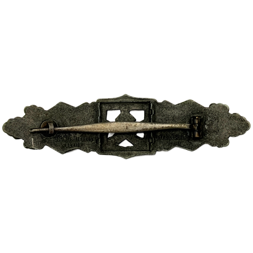  WW2 Original German Close Combat Badge Clasp, In Bronze by Peekhaus & Junker 