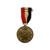 German 1933 Hindenburg/Hitler Unity Medel In Bronze with National Tri-Color Ribbon Pinback Hanger