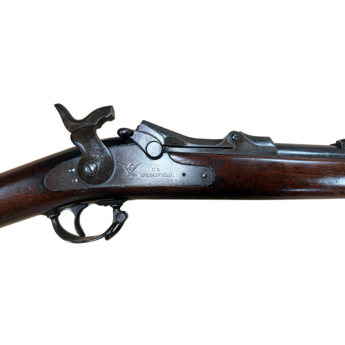US Springfield Model 1873 Trapdoor breechblock, Rifle chambered in Cal .45-70 Cartridge Dated 1882 