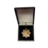 WW2 German  Cross in Gold Award Metal Badge By C.F. Zimmermann Marked L52 