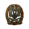 WW2 Third Reich German General Assault Badge For 75 Engagements By JFS (Original) - Photo 1