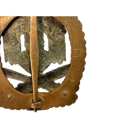 WW2 Third Reich German General Assault Badge For 75 Engagements By JFS (Original) - Photo 5